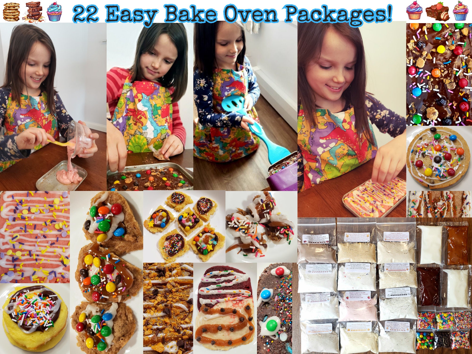 Interc Easy Bake Mixes (4pack Only Ez Bake Oven For Kids INTERC