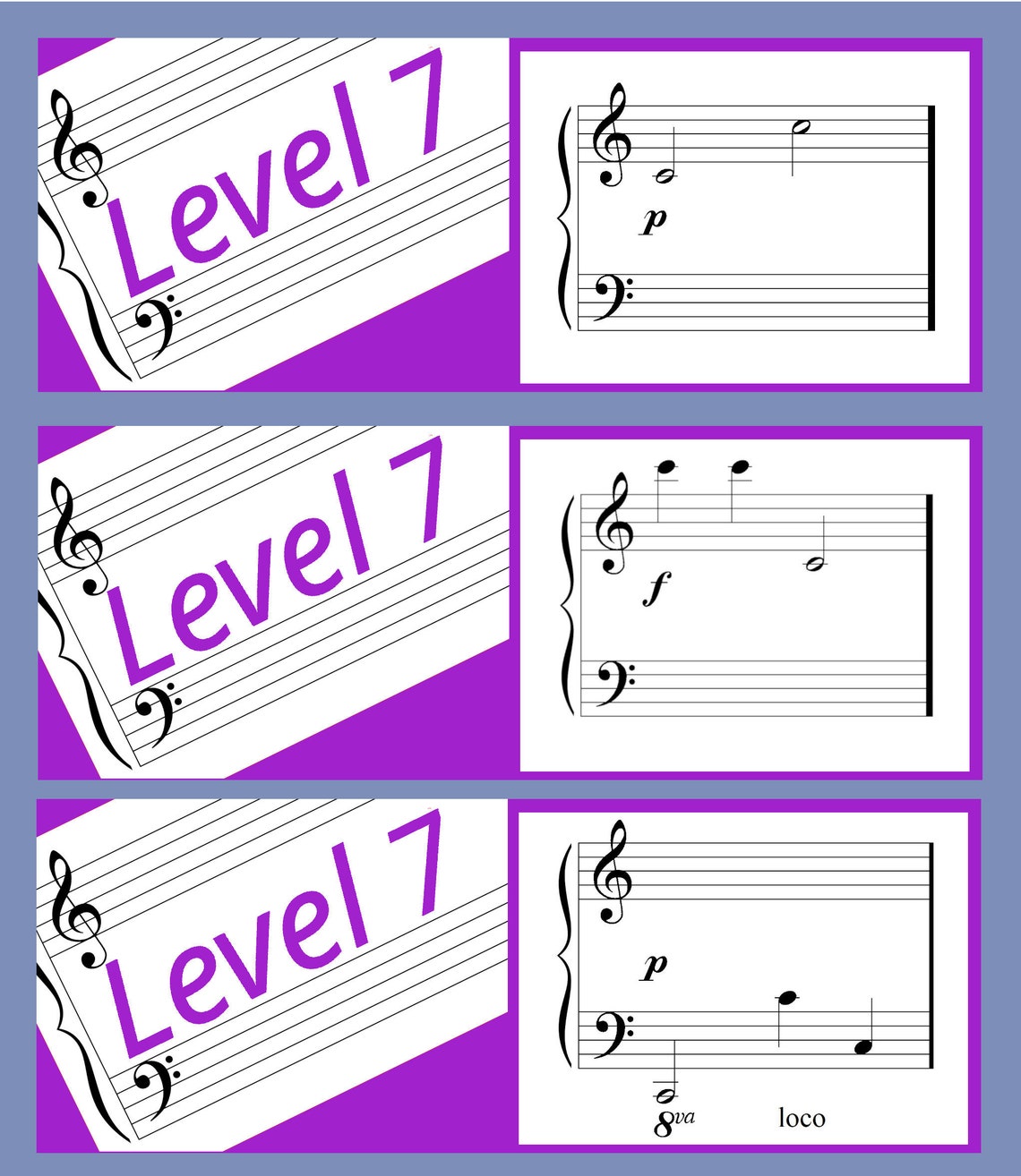 Sight Reading | Level 7 | All C's on the Piano | Graded Learning System ...