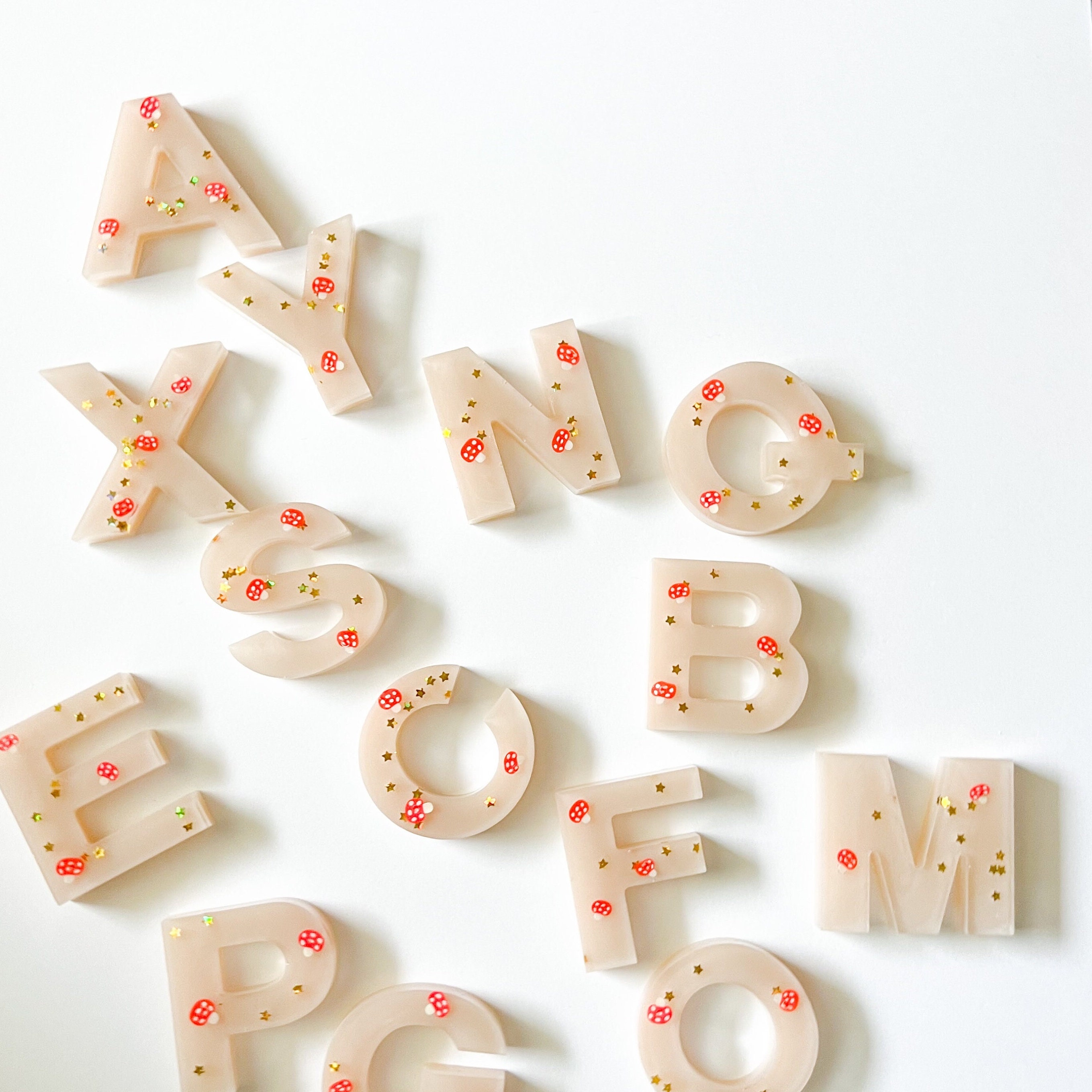 Willow-uppercase Sensory Alphabet Letters - Etsy