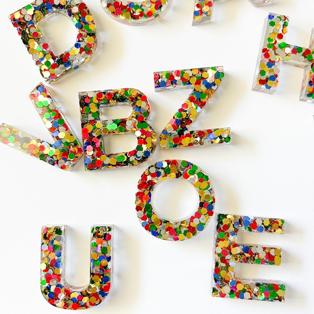 AFTER PARTY Uppercase Sensory Alphabet Letters - Etsy Israel