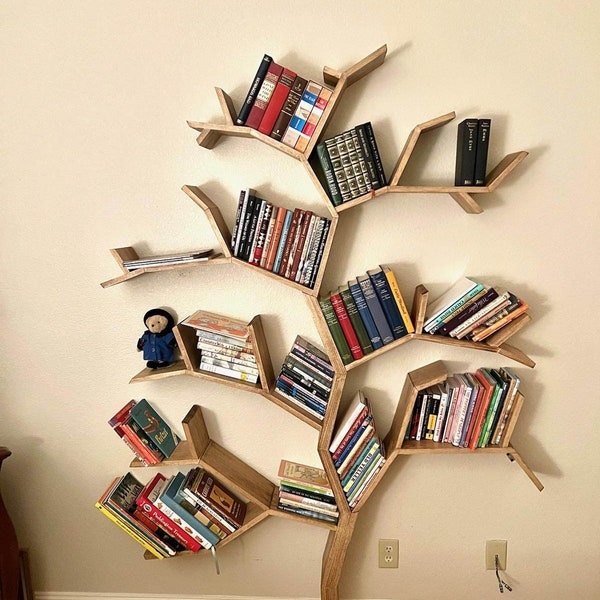 Tree Bookshelf Etsy
