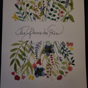 einzigartige Aquarelle