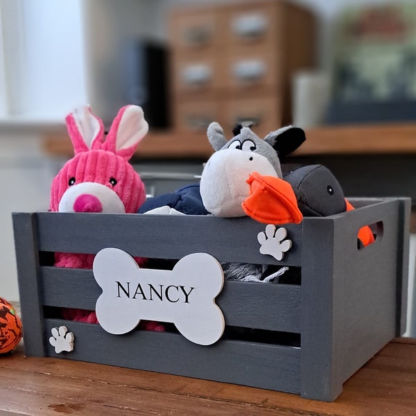 Dog Toy Box Etsy UK