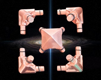 Copper Pyramid KIT usa 1/2 Inch (M Type) ( L TYPE) , Europe 1/2 Inch, UK15MM, Australia, Copper Pyramid Meditation Connectors, Giza pyramid