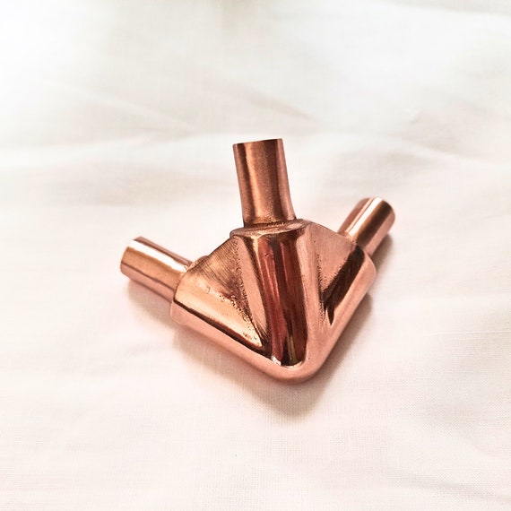 28-Millimeter Outer Diameter Giza Copper Meditation Pyramid Kit for Copper
