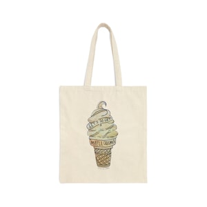 Vermont Ahorn Creemee Tasche | Vermont Eiscreme Canvas Tasche | Vermont Ahorn Canvas Tasche | Vermont Kunst Geschenk | Vermont Ahorn Produkte