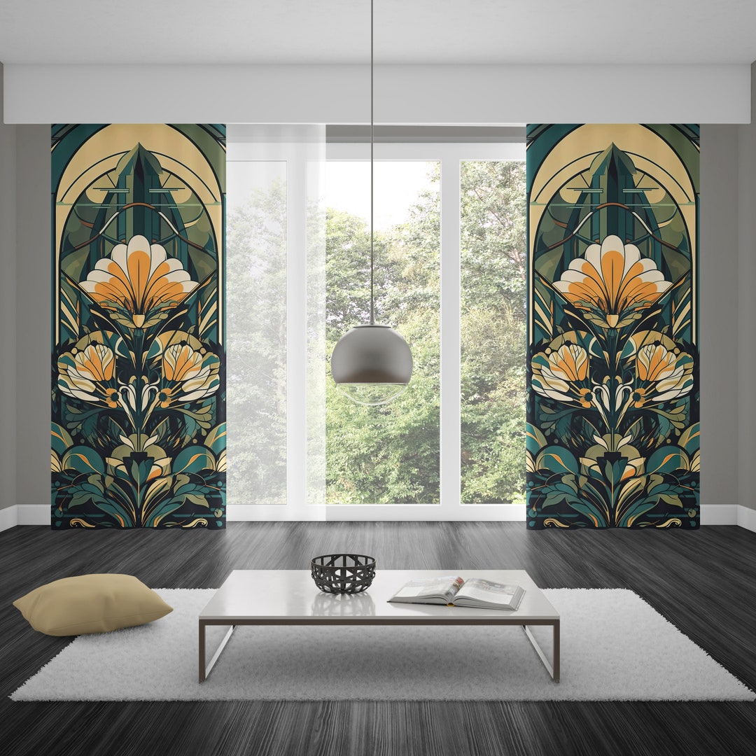 Art Deco Window Treatments