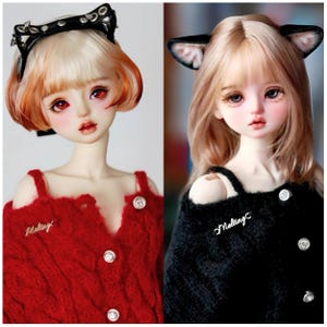 3 Colors 1/4 MSD MDD bjd doll clothes, bjd doll sweater