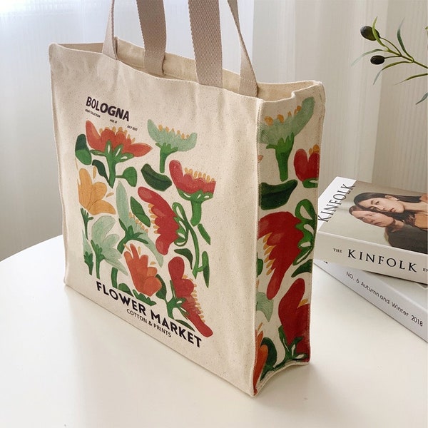 William Morris Tote Bag, Painting Art Tote bag, Zippered Canvas Bag, Aesthetic Vintage Bag, Reusable bag, Large Capacity Tote Bag