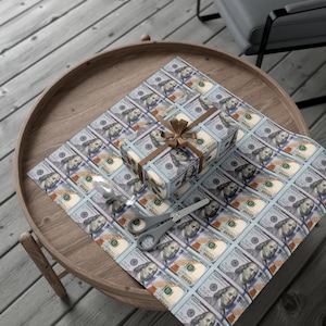 Carta da regalo con il tuo volto sui soldi, banconota da 100 dollari, regalo di Natale unico, banconota da un dollaro personalizzata, carta da regalo 30" x 20"