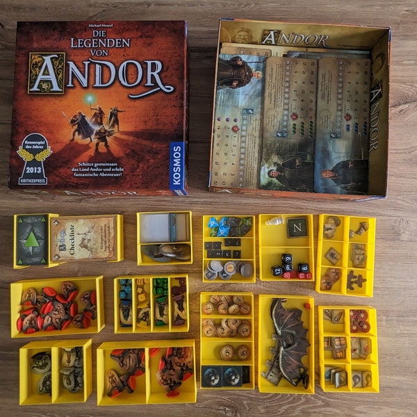 Die Legenden von Andor Organizer Insert