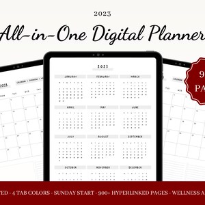 2023 All-in-One Digital Planner