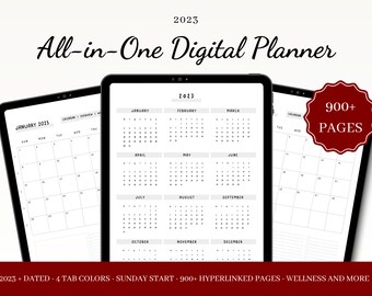 2023 All-in-One Digital Planner