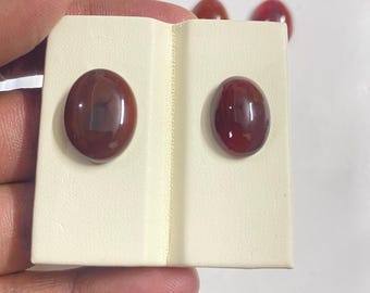 Piedra preciosa de ónix Aqeeq natural: cabujón ovalado para joyería