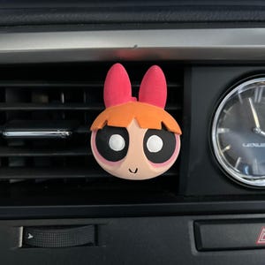 Deodorante per auto Powerpuff Girls Buttercup Blossom Bubbles Sailormoon Cartoon Anime Diffusore Floreale Bomboniera Regalo di Compleanno Gesso