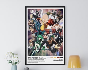 Anime Minimalist Poster, Anime Poster, Anime Wanddekor, Retro Poster, Retro Anime Poster, Cooles Anime Poster