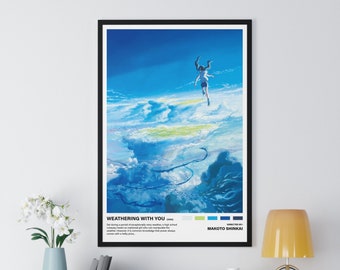 Anime Minimalist Poster, Anime Poster, Anime Wanddekor, Retro Poster, Retro Anime Poster, Cooles Anime Poster