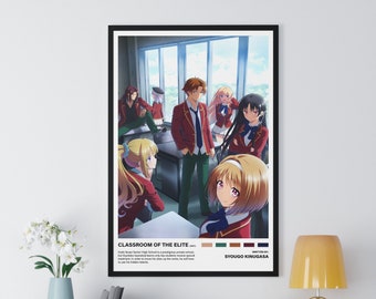 Anime Minimalist Poster Anime Posters Anime Wall Decor 