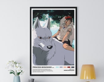 Anime Minimalist Poster, Anime Poster, Anime Wanddekor, Retro Poster, Retro Anime Poster, Cooles Anime Poster, Anime Manga Poster