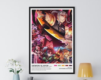 Anime Minimalist Poster, Anime Posters, Anime Wall Decor, Retro Posters, Retro Anime Posters, Cool Anime Poster, Anime Manga Poster