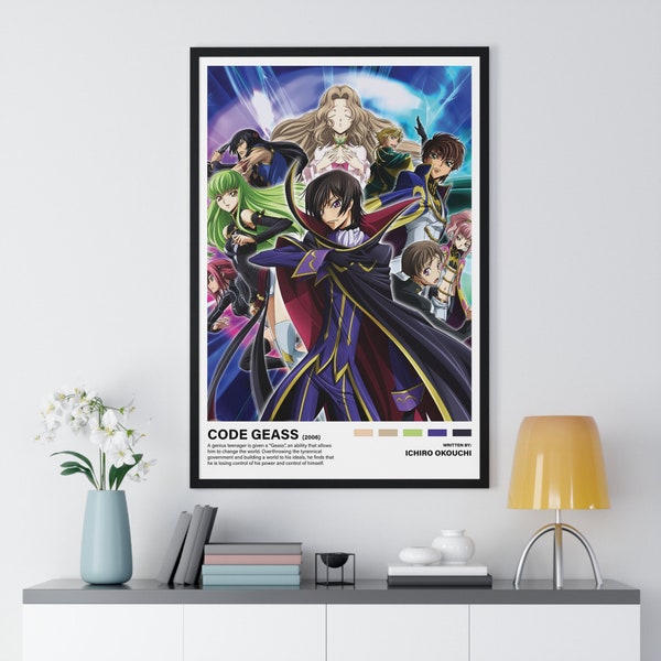 Anime Minimalist Poster, Anime Posters, Anime Wall Decor, Retro Posters, Retro Anime Posters, Cool Anime Poster, Anime Manga Poster