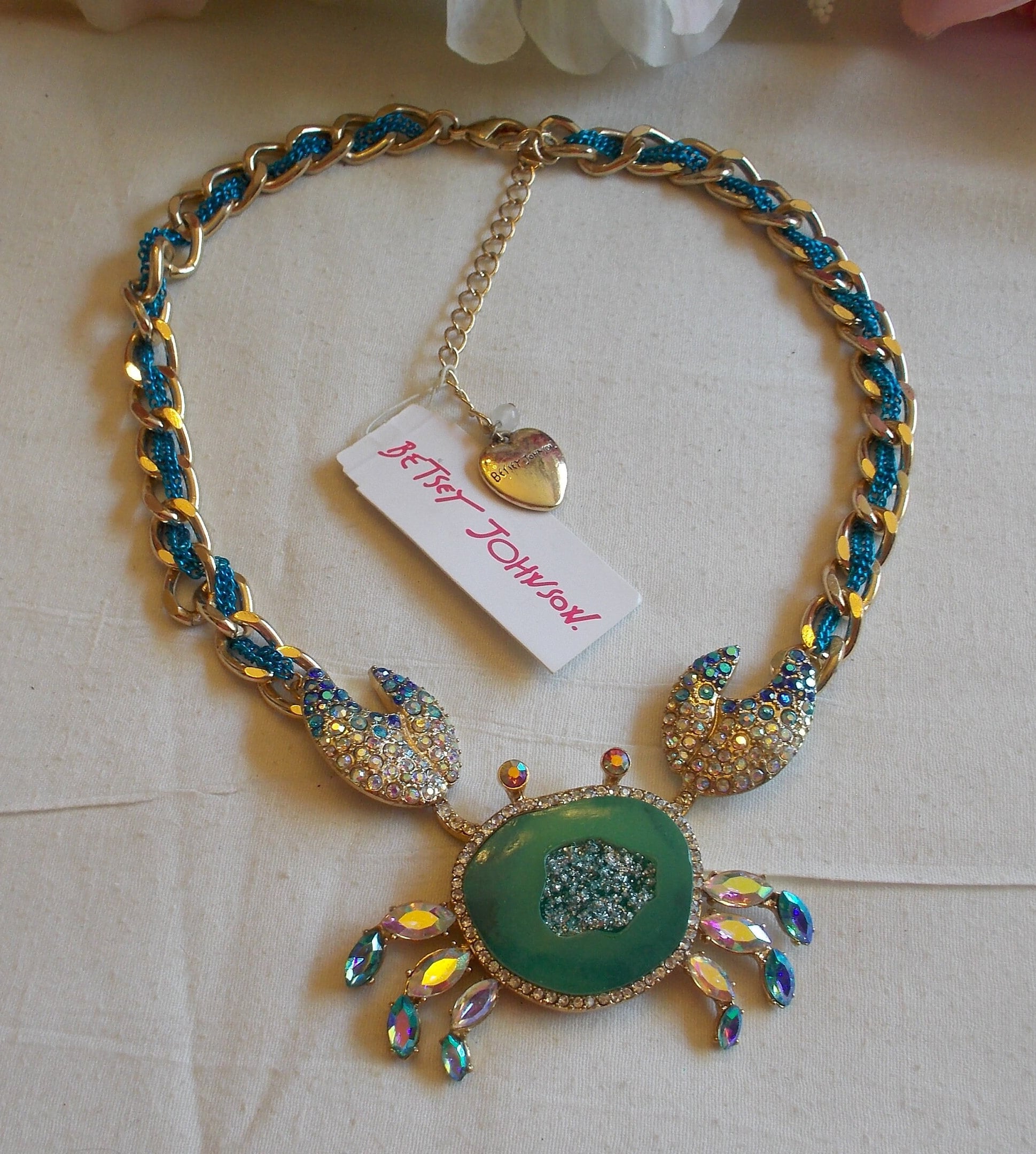 Betsey johnson crab bracelet deals