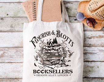 Flourish & Blotts Book Sellers Tote Bag