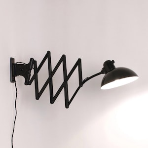 Mid-Century Christian Dell Sconce: Kaiser Idell Bauhaus Wall Lamp