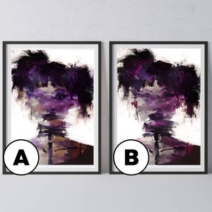 Love Death Robots -  The Witness -  Wall Art Print - A4, A3, A2 -Spooky Halloween Wall Decor - Contemporary, Abstract - LoveDeathRobots