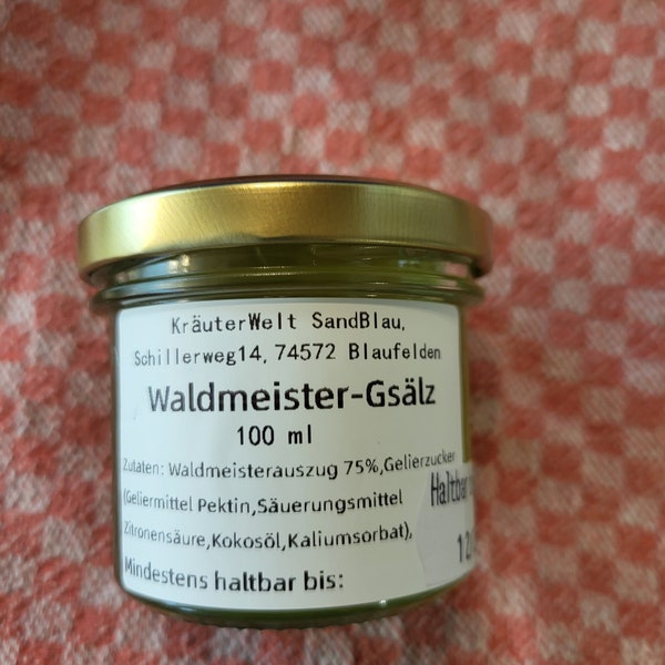 Waldmeister Gelee (Gsälz) 2x100 ml