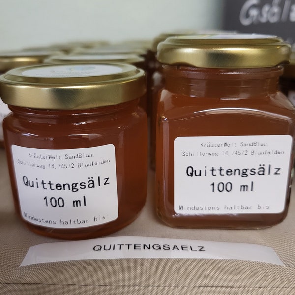 Quittengelee (Gsälz) 100ml