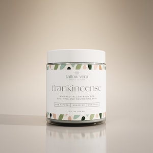 Organic Whipped Frankincense Tallow Balm