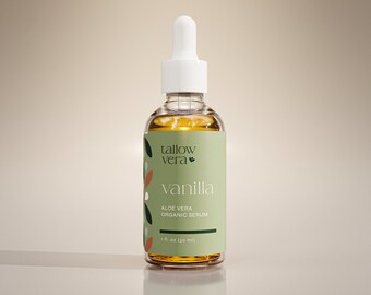 Organic Vanilla Aloe Vera Serum