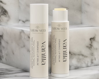Bio Vanille Talg Lippenbalsam