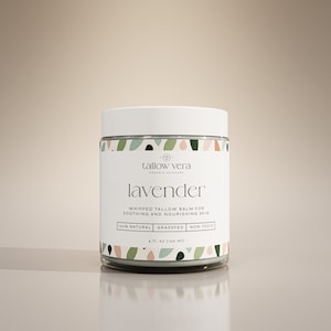 Organic Whipped Lavender Tallow Balm