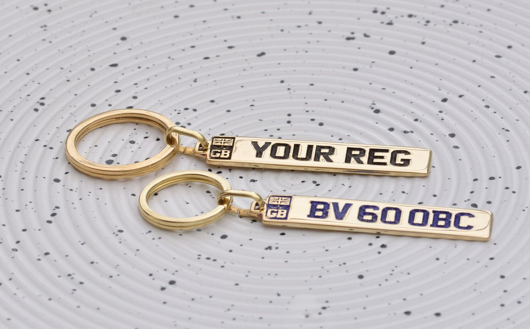 Personalized Keyring License Plate Keyring Custom 3d Number Etsy UK