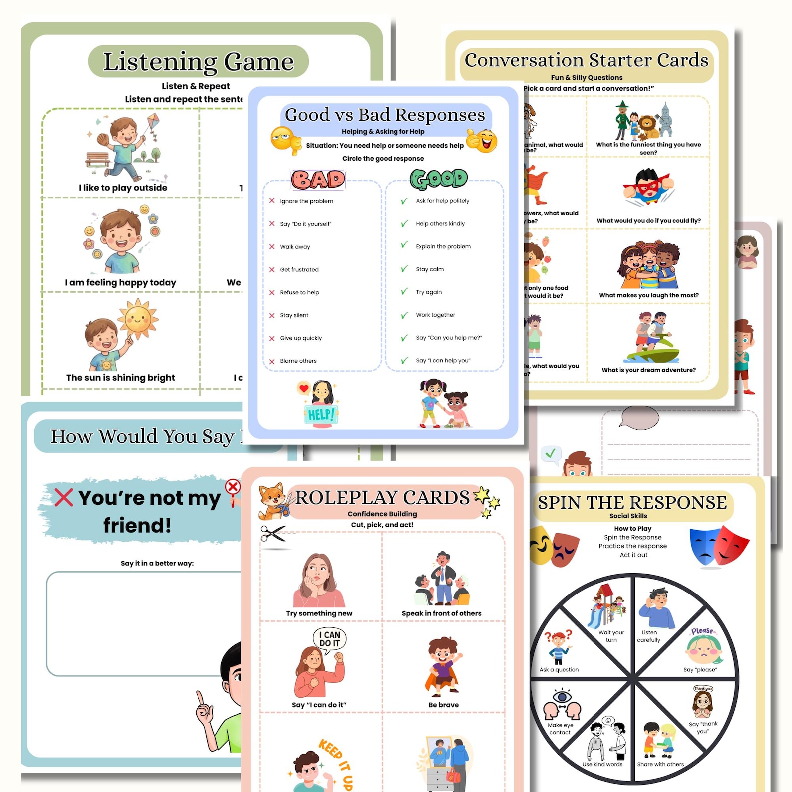 Play Therapy Worksheets Bundle for Kids | 300+ SEL Activities | Coping ...