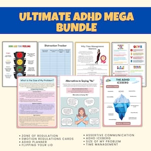 Teen Therapy Mega Bundle 2200+ Pages , Mindfulness for Teens, Therapy Activities Teens, Teen Therapist Tools, Teen Life Skills image 6