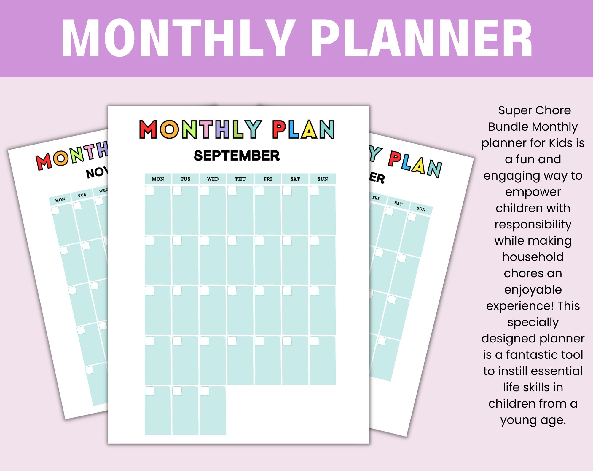 Editable Chore Chart for Multiple Kids Daily Checklist Canva - Etsy