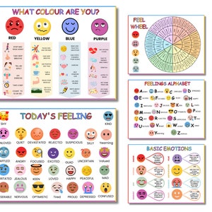 Feelings and Emotions Coping Skills Bundle: Kids & Teens (printable PDF ...