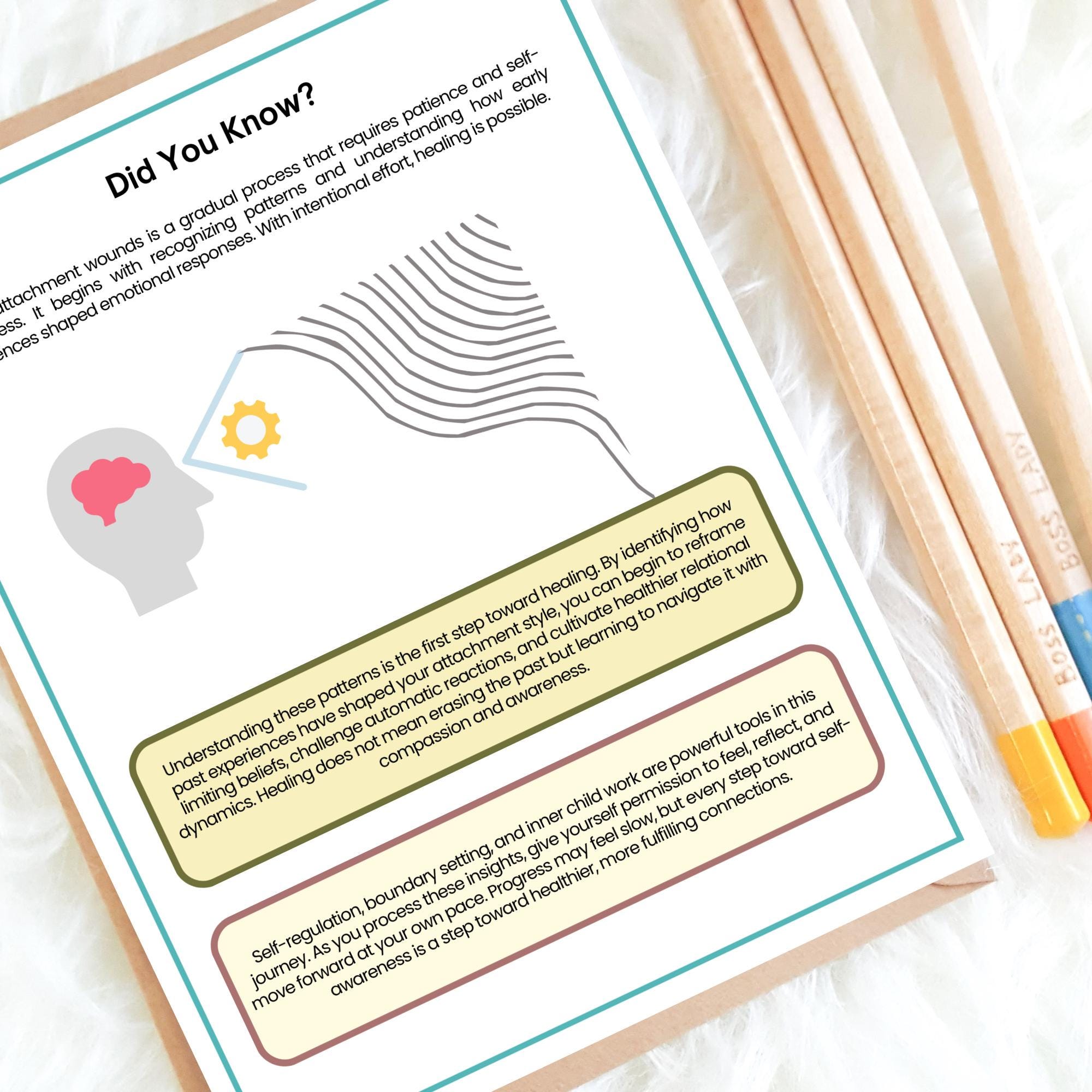 Attachment Style Worksheets, Anxious Attachment, Love and Attachment ...