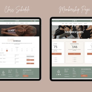 Wix Template, Elevate Your Studio's Digital Presence! Perfect for Yoga, Pilates, and Fitness Studios. Mobile-Friendly, SEO-Optimized, Easy Setup. Transform Your Website with Wix!