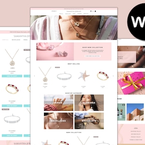 Enhance your online presence with our pink wix jewelry template! Perfect for the wix store, this custom design features a sleek layout optimized for mobile and desktop. Showcase your products beautifully with our seo-friendly wix template.
