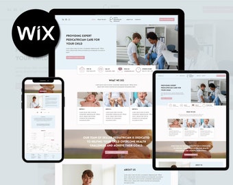 Therapist Website Wix Medical Website Template, Doctor Template Website, Health Care Website, Wix Template, Wix Theme, Wix Website Design,