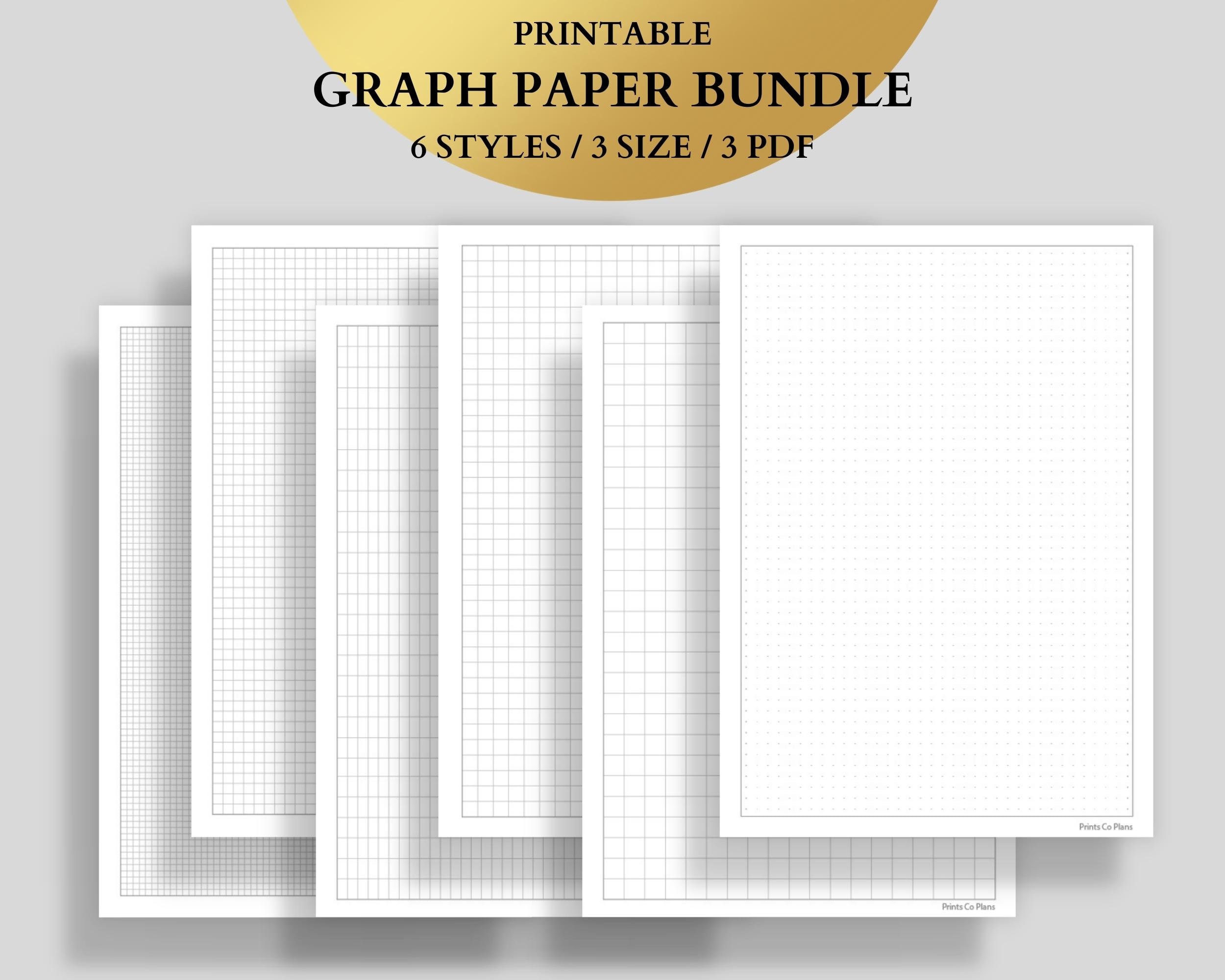 Better Office Products Graph Paper Pad, 17 inch x 11 inch, 50 Sheets, Blue Line Border, Blueprint Paper, Double Sided, White, 4x4 Blue Quad Rule, Easy