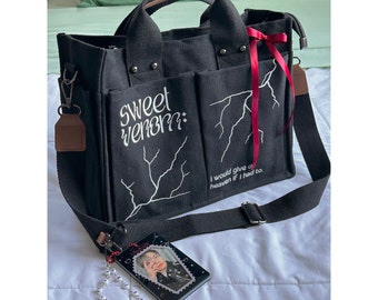 Sweet Venom Tote Bag / ENHYPEN All-Around Canvas Tote Bag