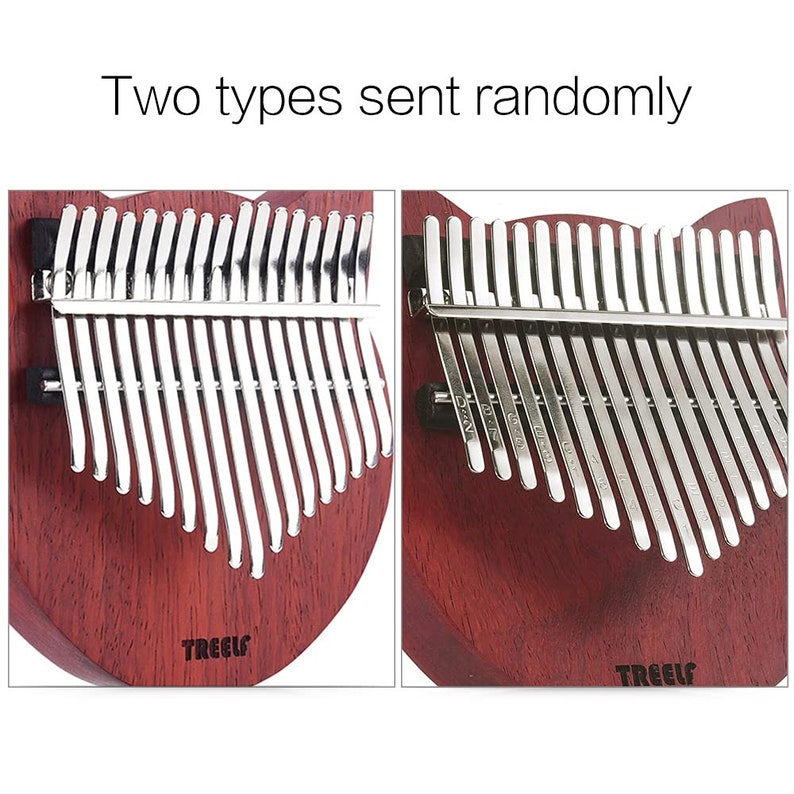 17 Key Kalimba Solid Wood Thumb Piano Finger Piano Finger Etsy