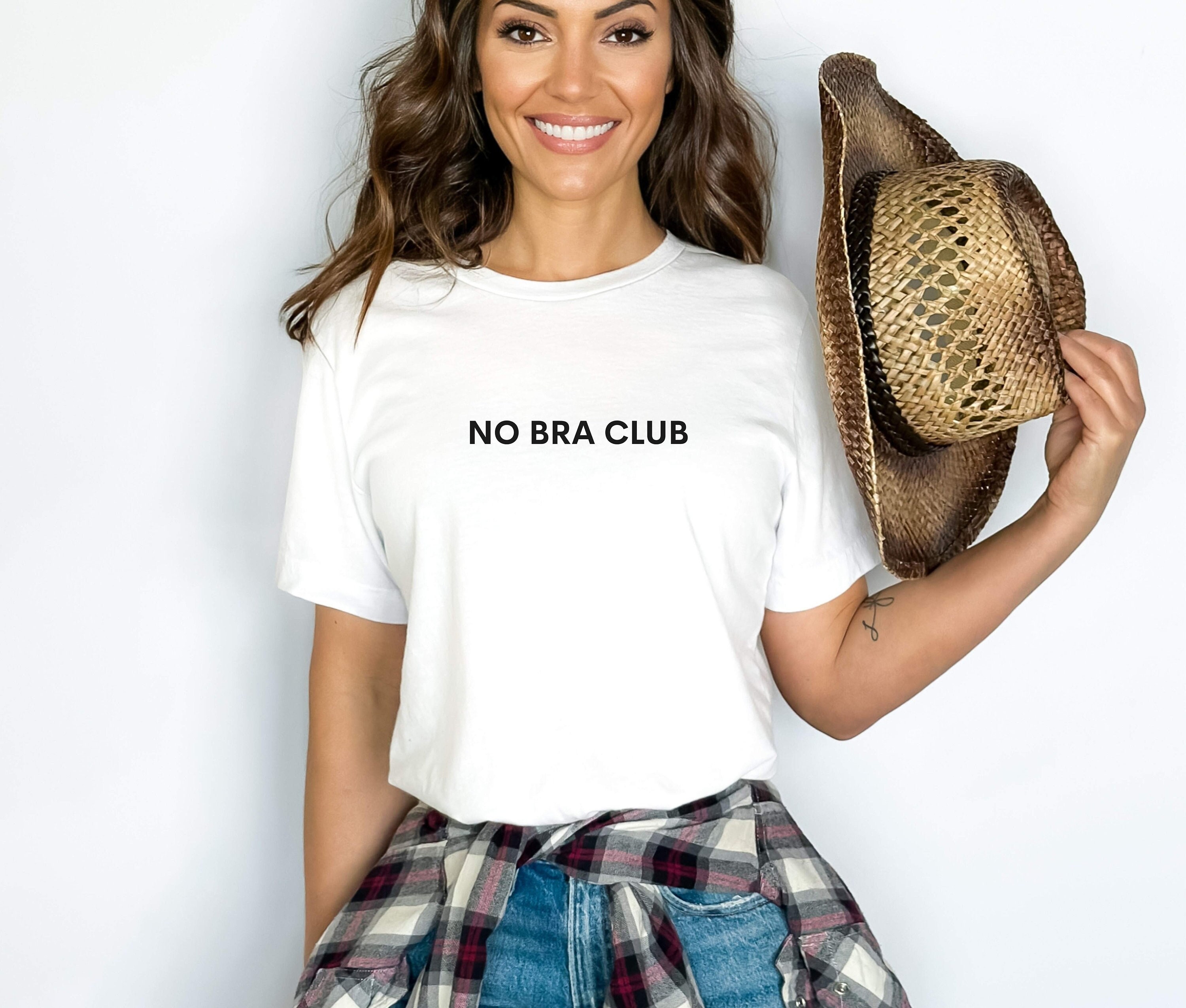 No Bra Club Tee -  Canada