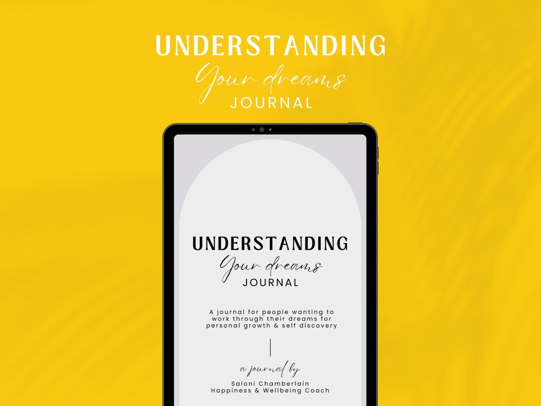 Understanding Your Dreams Journal Instant Download Digital Product