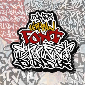 Graffiti Font TTF,OTF Bundle,cricut font,canva font,advertising,procreate font,  lettering,digital download,  tagging,procreate,hip hop font